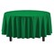 Exquisite Disposable Round Plastic Tablecloths – 6 Pack 84" Disposable Table Cloths – Indoor/Outdoor Party Tablecloth – Round Plastic Table Cover for Events & Party Supplies